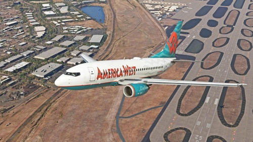 America West - PMDG 737-600