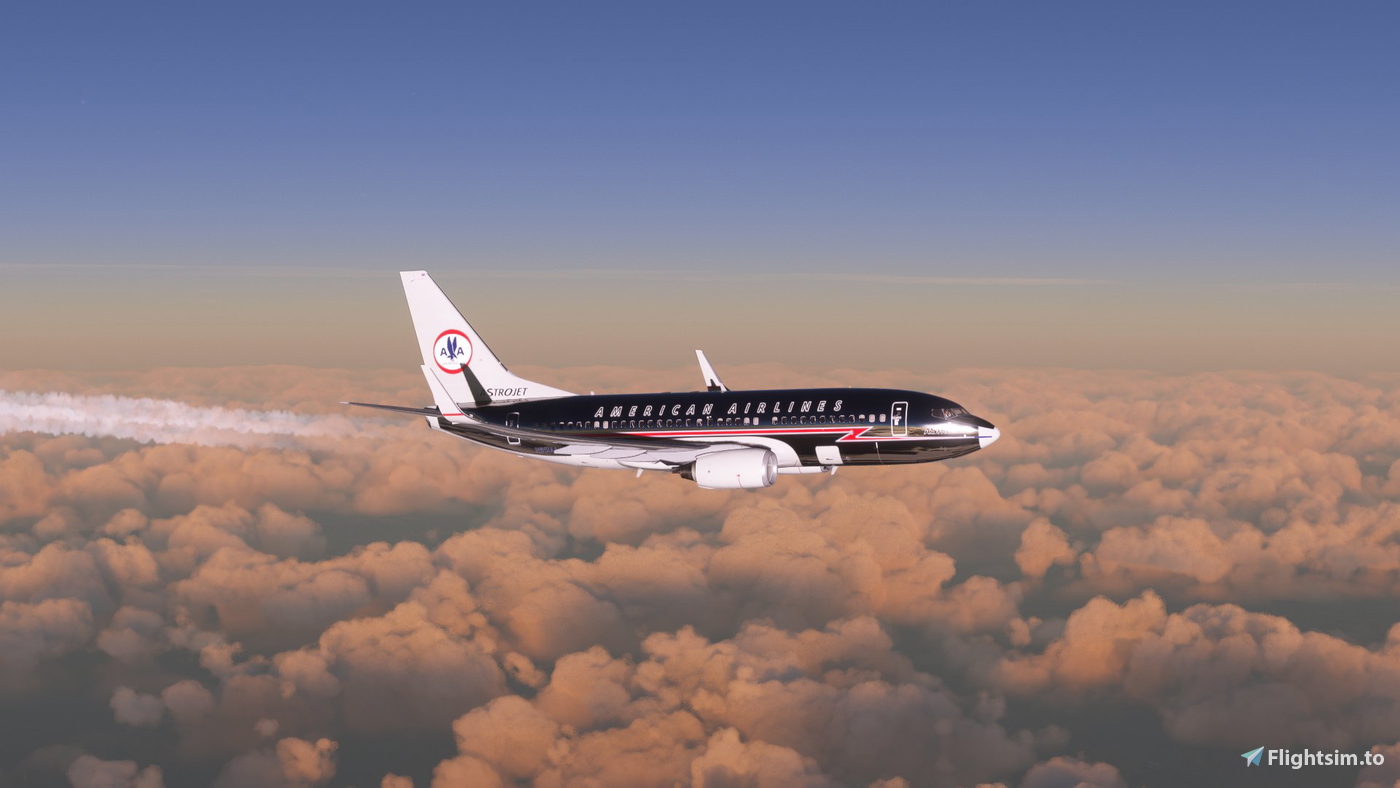 American Airlines New Livery 737