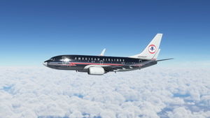 American Airlines Astrojet Special Livery PMDG Boeing 737-700 - 8K thumbnail 6
