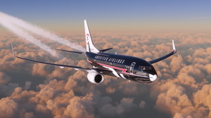 American Airlines Astrojet Special Livery PMDG Boeing 737-700 - 8K thumbnail 3