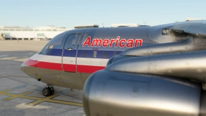 American Airlines Classic Chrome - Just Flight BAe-146-200. N699AA. thumbnail 3