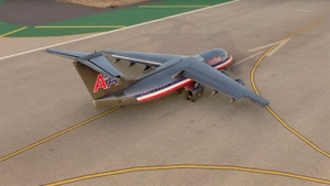 American Airlines Classic Chrome - Just Flight BAe-146-200. N699AA. thumbnail 8