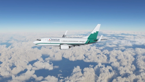 American Airlines Reno Air Heritage PMDG Boeing 737-700 - 8K
