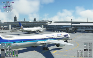 ANA 787 logo JA824A 全日空  Dreamliner /ALL NIPPON AIRLINES　 thumbnail 2