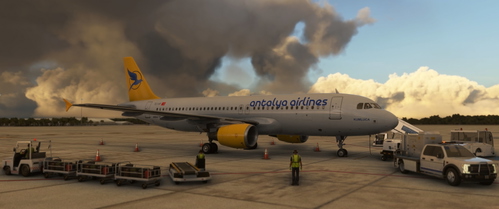 Antalya Airlines| TC-YIF | Fenix a320 | 8K