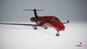 Asobo Citation Longitude G-LCDH "Lewis Hamilton" Livery [8K] thumbnail 3