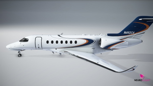 Asobo Citation Longitude N492CA livery 8K [by request] thumbnail 3
