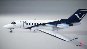 Asobo Citation Longitude NOAA N49RF "Gonzo" Livery [8K] thumbnail 2