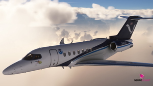 Asobo Citation Longitude NOAA N49RF "Gonzo" Livery [8K] thumbnail 5