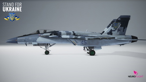 ASOBO F/A 18E Hornet - Ghost of Kyiv livery [4K] thumbnail 4