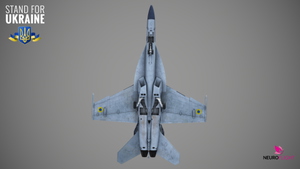 ASOBO F/A 18E Hornet - Ghost of Kyiv livery [4K] thumbnail 6