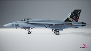 ASOBO F/A 18E SPANISH AIR FORCE LIVERY - GATOS SCHEME [4K] thumbnail 5