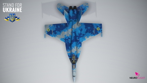 ASOBO F/A-18E UKRAINIAN AIR FORCE LIVERY [4K] thumbnail 5