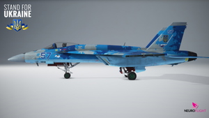 ASOBO F/A-18E UKRAINIAN AIR FORCE LIVERY [4K] thumbnail 4