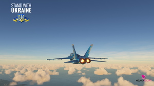 ASOBO F/A-18E UKRAINIAN AIR FORCE LIVERY [4K] thumbnail 10