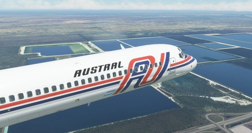 Austral Lineas Aereas 80´s Livery - Fly the Maddog X