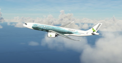 Azores Airlines "Sperm whale livery" Headwind A330-900