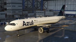 AZUL A320 8K PR-YRK | FENIX A320 thumbnail 2