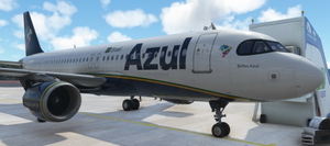 AZUL A320 8K PR-YRK | FENIX A320 thumbnail 1