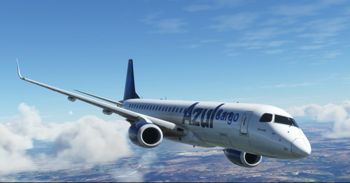 Azul Cargo | PR-AYO | VirtualCol Embraer 195 | 8k Resolution