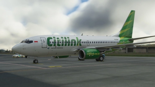 B737-700 | Citilink PK-GGN 4K (Fictional)
