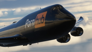B747-8 Cargo - Salty version - Pornhub (Logo only) thumbnail 3