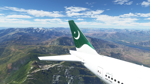 [B777-300] Pakistan International Airlines (PIA) Livery - White