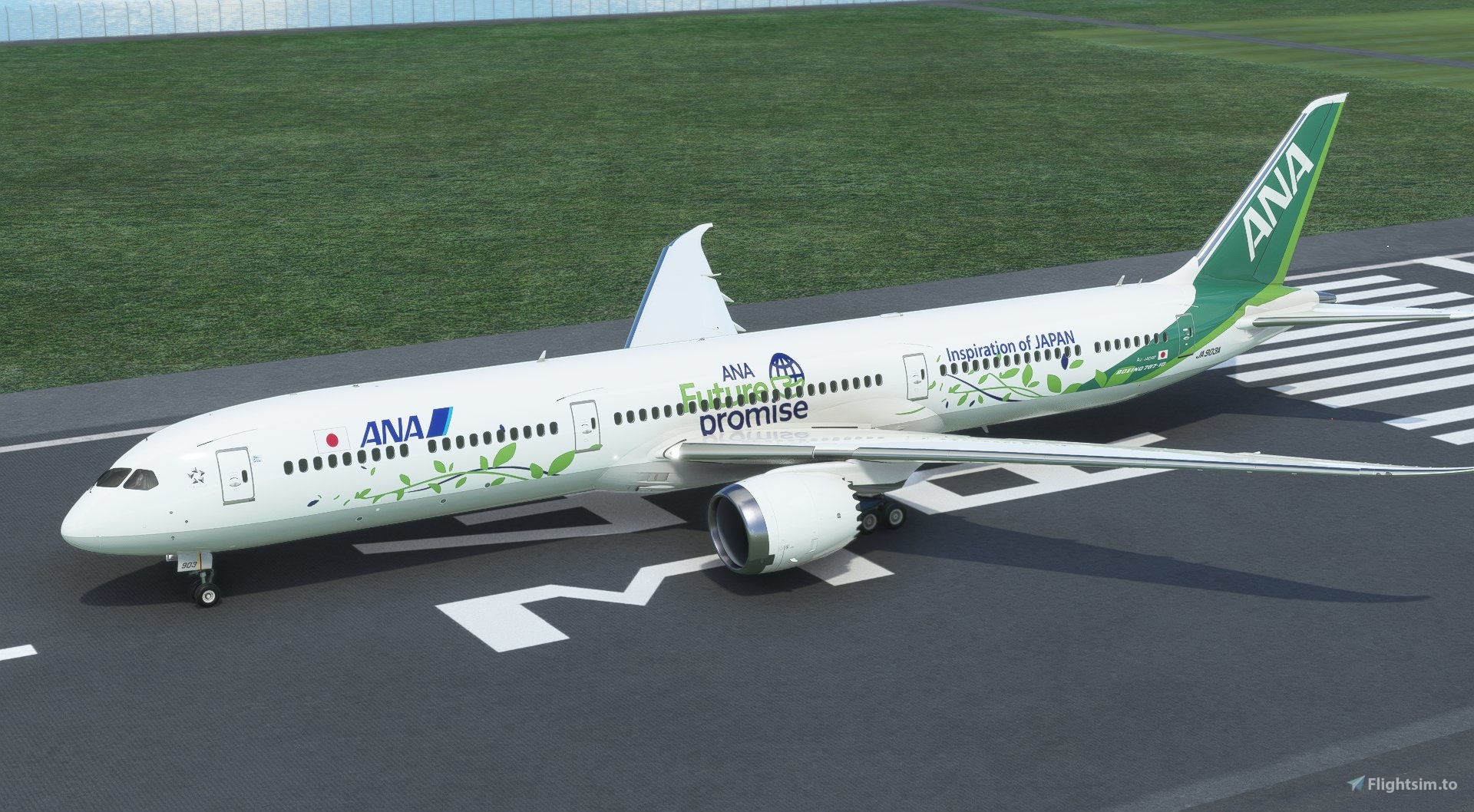 B78X All Nippon Airways ANA Future Promise [8K|No mirroring] for 