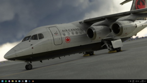 🛩️ BAe 146-100 | Air Canada [4K]&nbsp; thumbnail 5