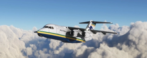 BAe 146 100 Australian Airlink Livery