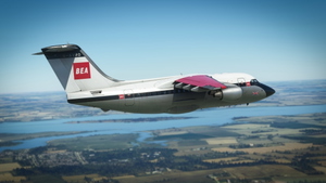 BAe 146-100 BEA Retro G-AVRO thumbnail 4