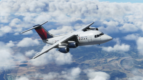 BAe 146-100 Delta Connection (Fictional)