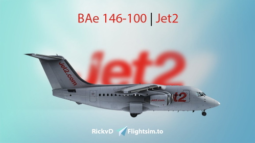 🛩️ BAe 146-100 | Jet2 [4K] 