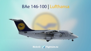 🛩️ BAe 146-100 | Lufthansa [4K] thumbnail 1