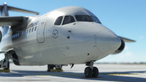 🛩️ BAe 146-100 | Lufthansa [4K] thumbnail 4