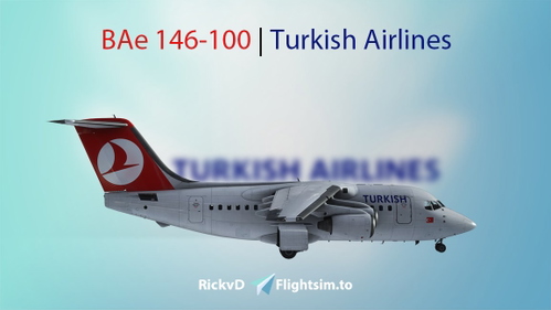 🛩️ BAe 146-100 | Turkish Airlines [4K] 