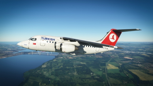 BAe 146-100 Turkish Airlines TC-THJ