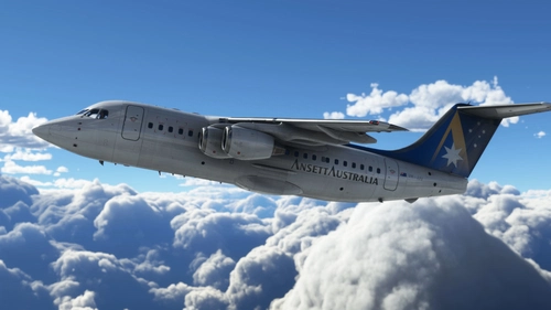 BAe 146 200 Ansett Australia VH-JJU Livery