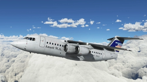 BAe 146 200 Ansett WA G-WAUS Livery