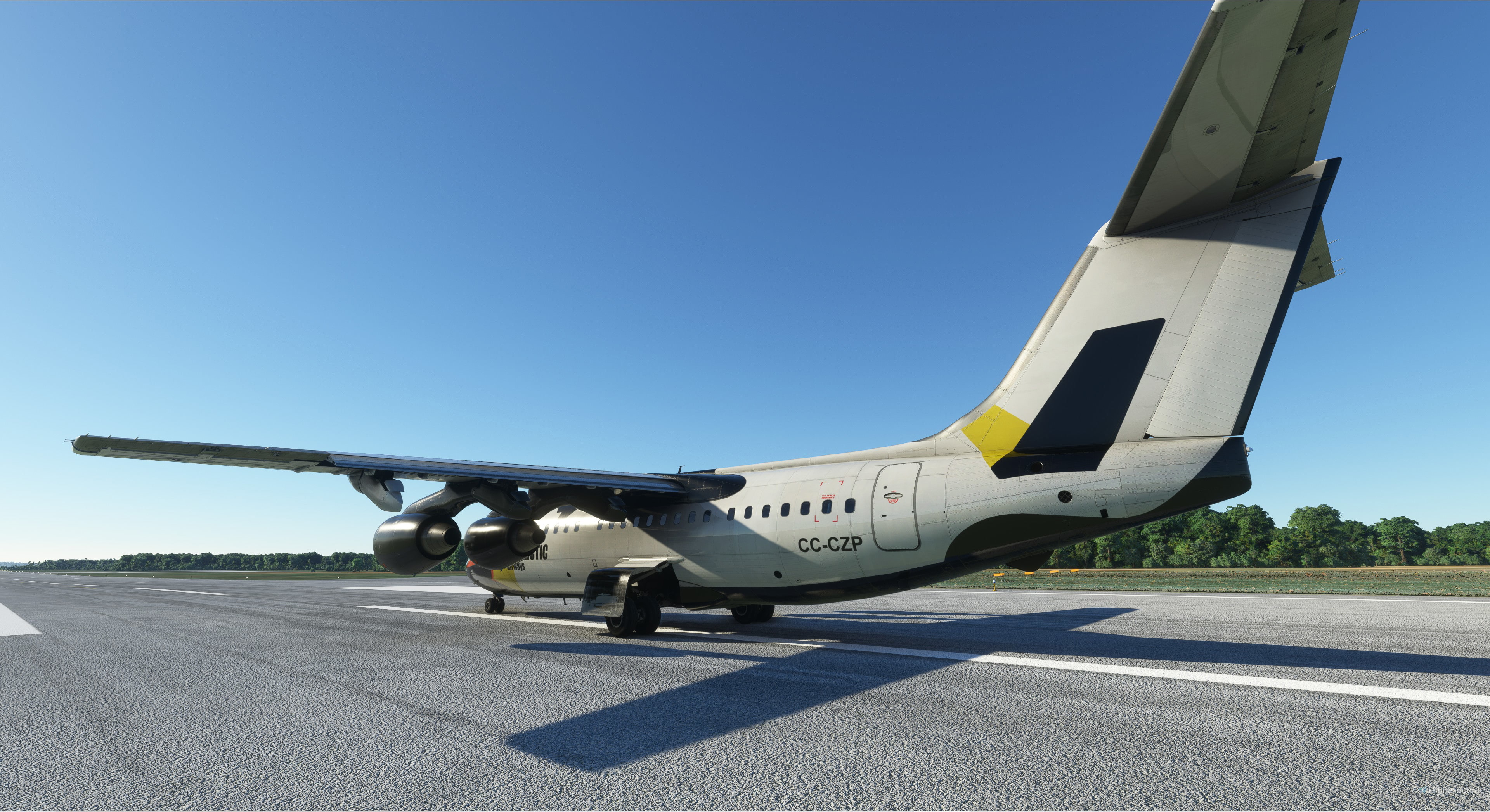 BAe 146-200 Antarctic Airways CC-CZP for Microsoft Flight