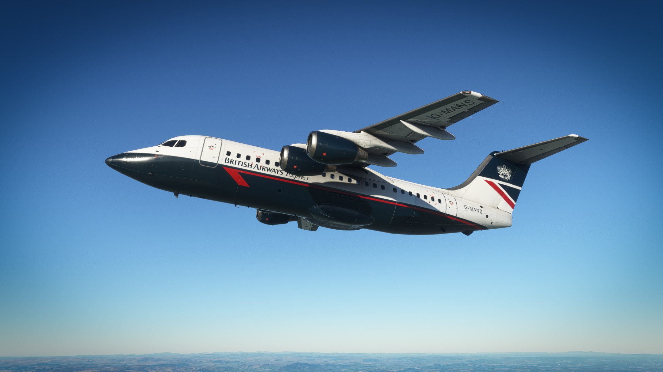 BAe 146-200 British Airways Landor Retro G-MANS - Image 1