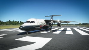 BAe 146-200 British Airways Landor Retro G-MANS thumbnail 2