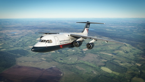 BAe 146-200 British Airways Landor Retro G-MANS thumbnail 3