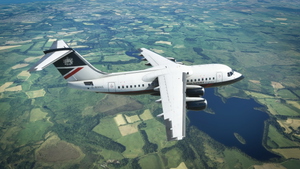 BAe 146-200 British Airways Landor Retro G-MANS thumbnail 4