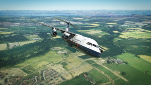 BAe 146-200 British Airways Landor Retro G-MANS thumbnail 6