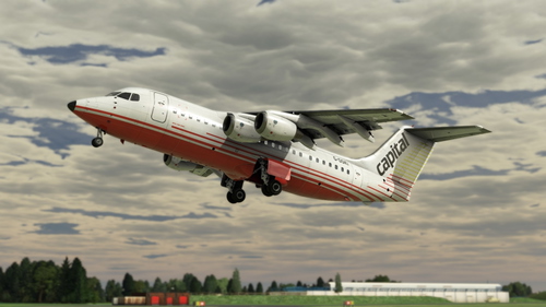 BAe 146-200 Capital Airlines (UK)