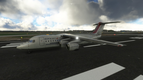 BAe 146-200 Cityjet EI-RJZ (RJ85 IRL)