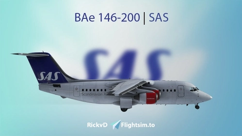 🛩️ BAe 146-200 | SAS [4K]