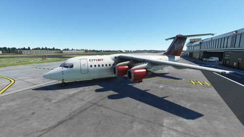 BAE 146-200 Virgin CityJet EI-JET