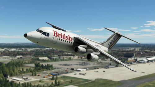 BAe 146-200QC British Air Ferries